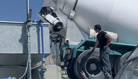 concrete water recycling