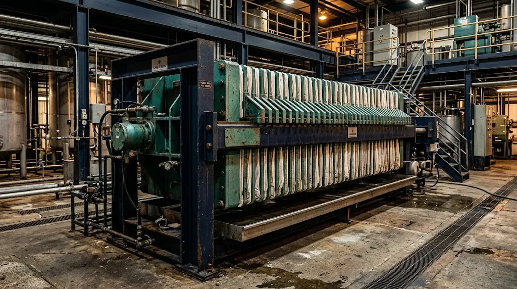 Industrial filter press operation — filter press filtrate compliance management