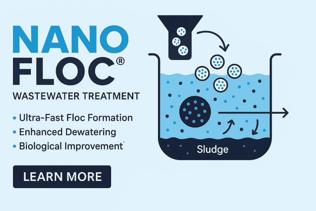 NanoFloc wastewater flocculant treatment solution by ChemREADY